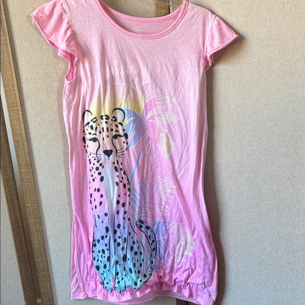 Wonder Nation Pink girls nighty xl